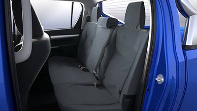 Canvas Seat Covers (Rear)